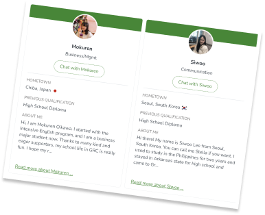 Chat with real students